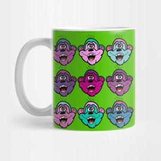 Monkey heads Mug